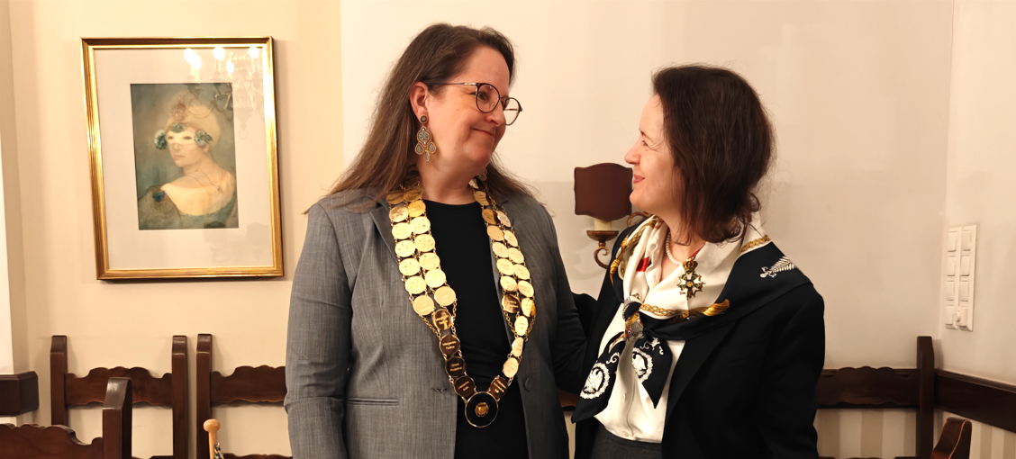 Präsidentschaftsübergabe an Sabine Vana